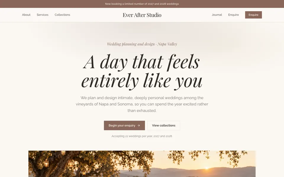 Ever After Studio, wedding planner template